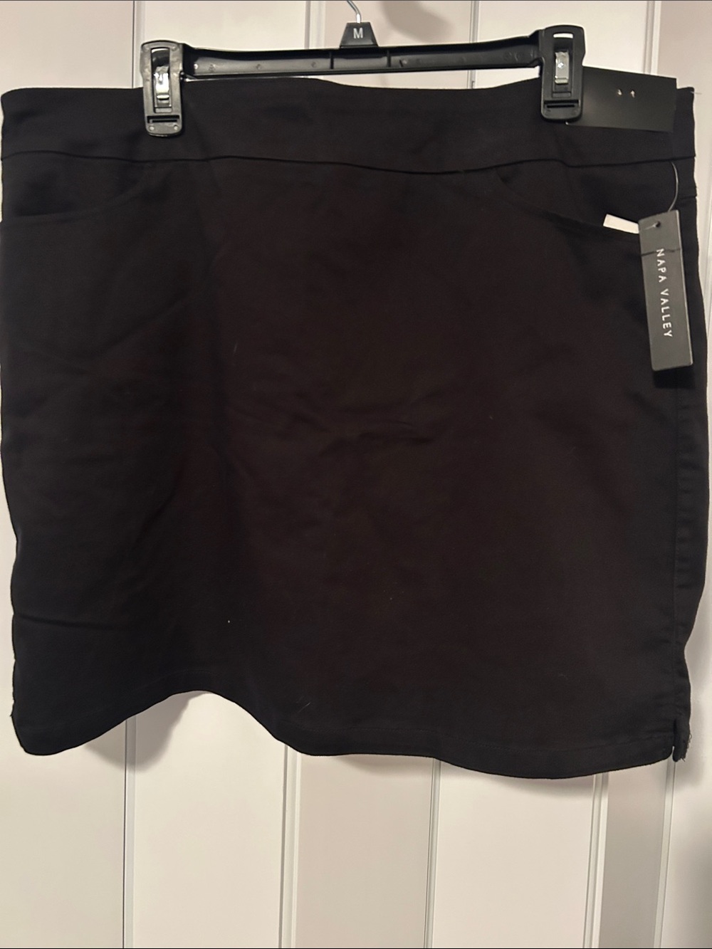 Napa Valley Black Mini Skirt